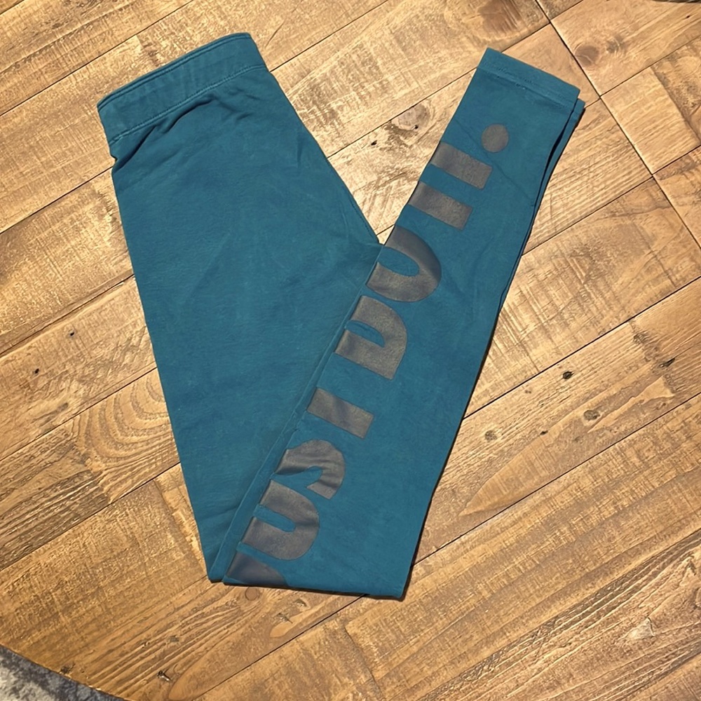 Teal leggings